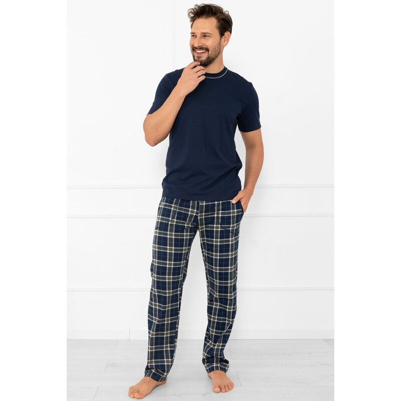 E-shop Italian Fashion pánske bavlnené pyžamo Andreas