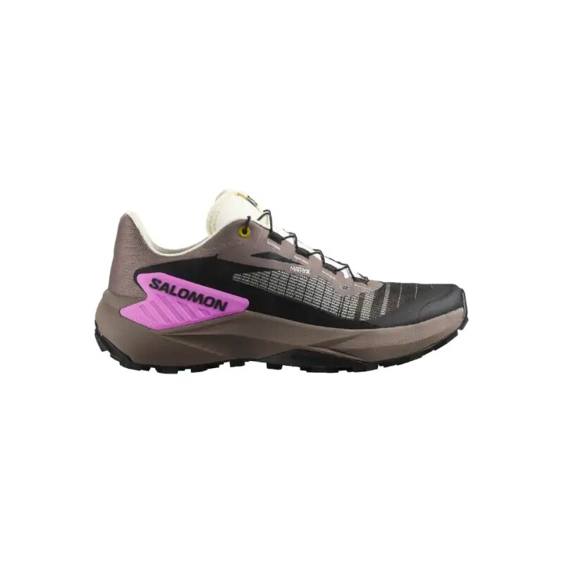 E-shop Salomon Genesis dámska bežecká obuv Iron/Vanilla Ice/Cyclamen