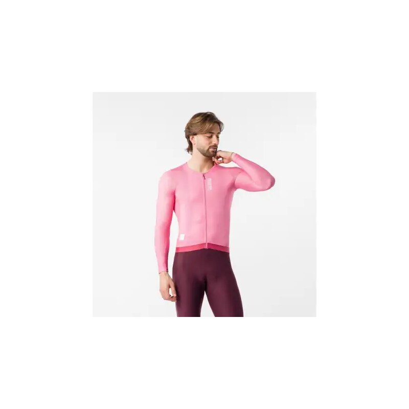 E-shop Castelli Giro 109 Corretto pánsky dres dlhý rukáv Rosa Giro vel.