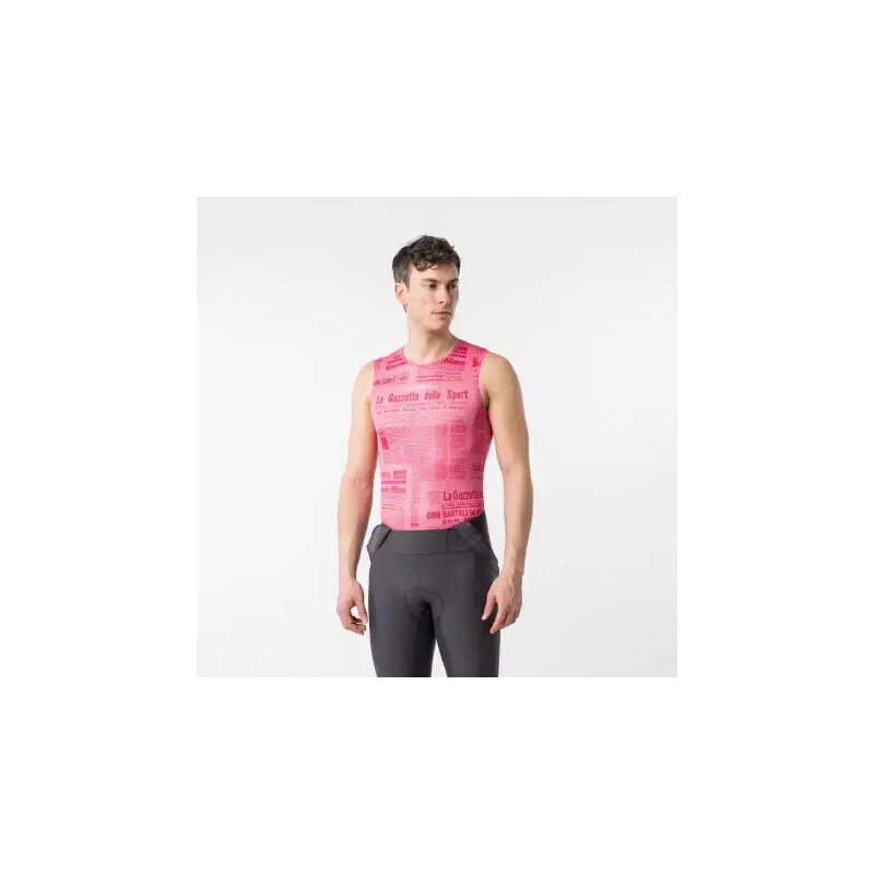 E-shop Castelli Giro Gazzetta Dello Sport pánske spodné tričko bez