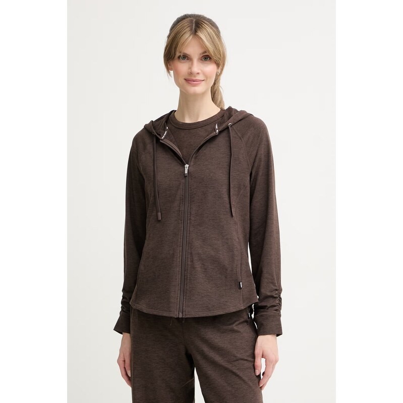 DKNY mikina na zips s kapucňou dámska 69038726