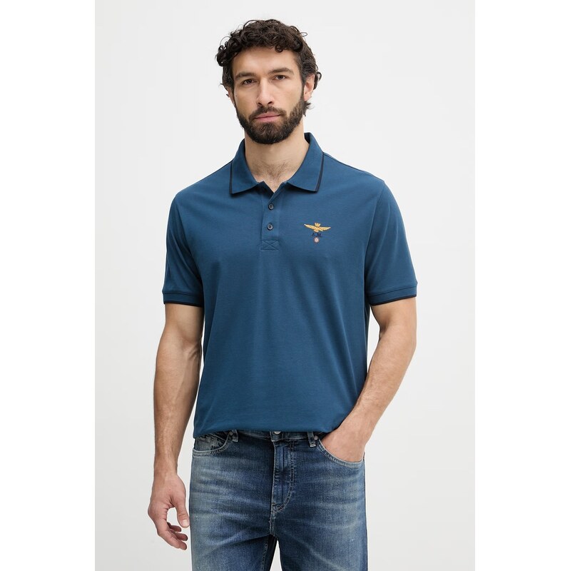 Aeronautica Militare polo tričko pánske bavlnené 64941431