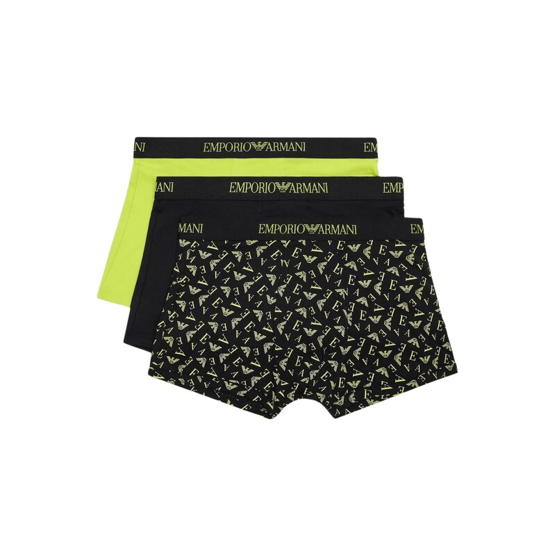 Emporio Armani Boxerky neónovo zelená / čierna 69064487