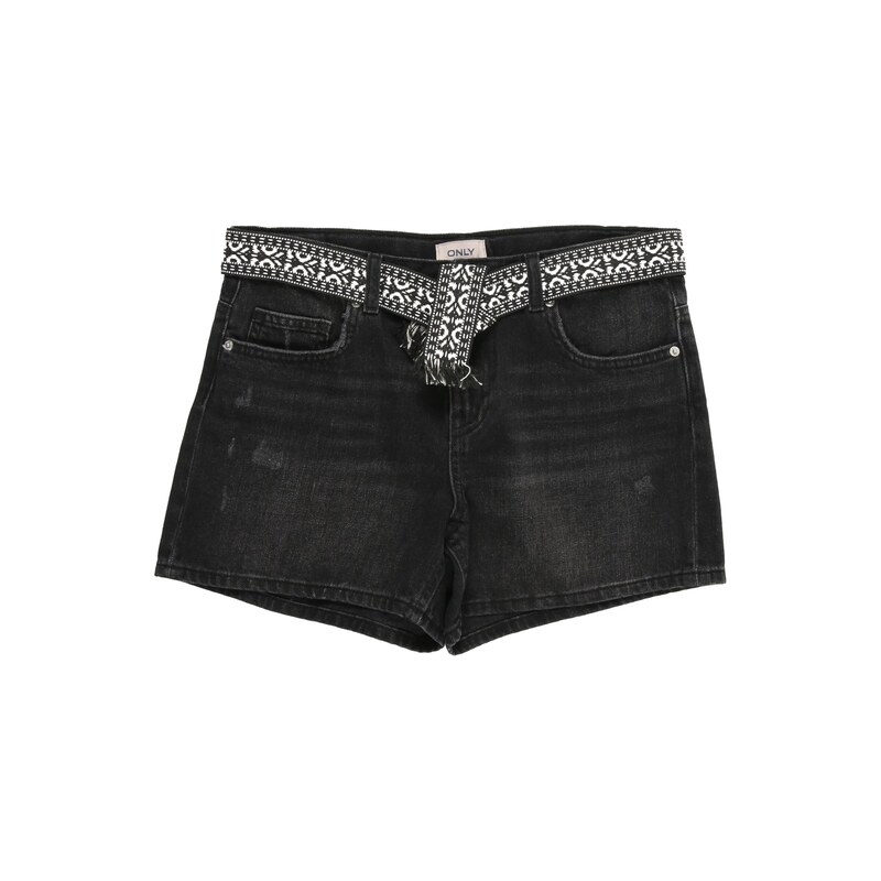 ONLY GIRLS Džínsy KOGElla čierny denim / biela 69064622