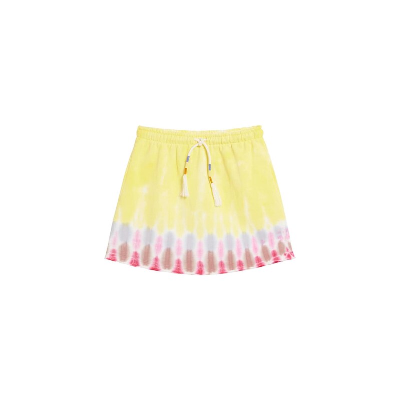 Desigual Sukňa svetložltá / zmiešané farby 69064758