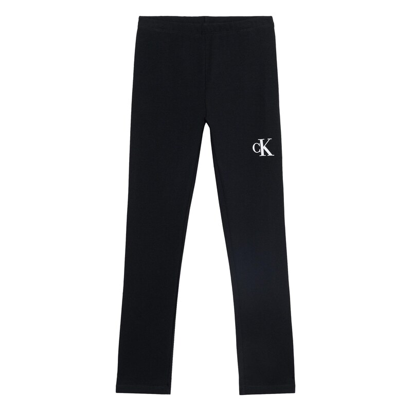 E-shop Calvin Klein Jeans Legíny čierna / biela