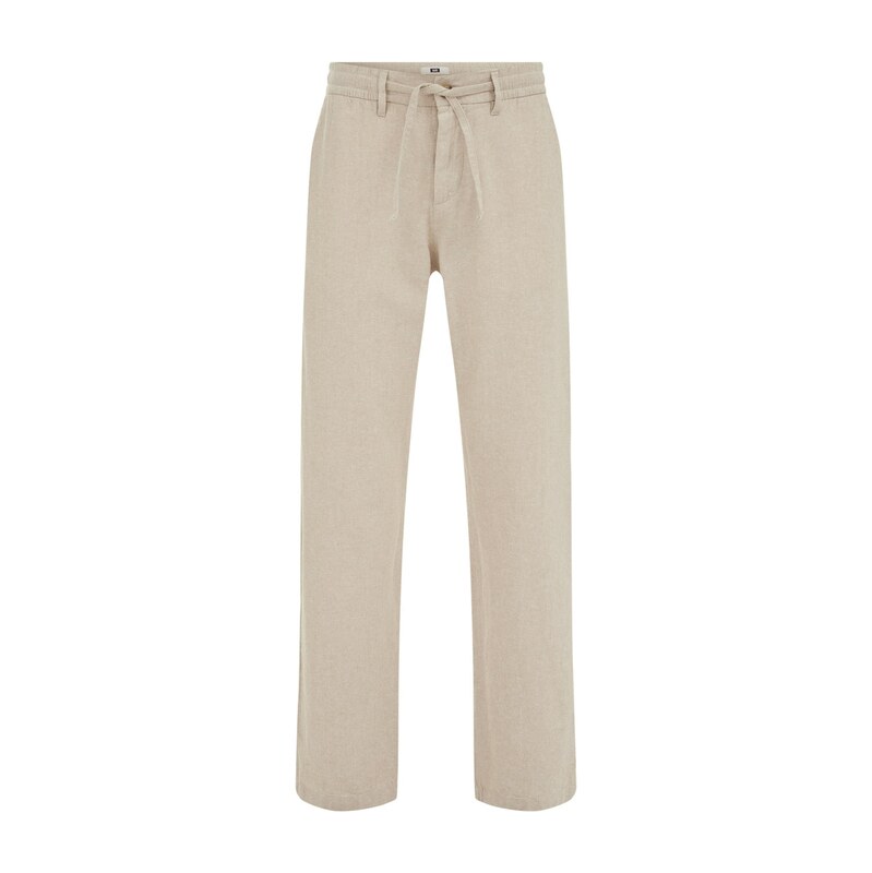 WE Fashion Chino nohavice sivobéžová 69067288