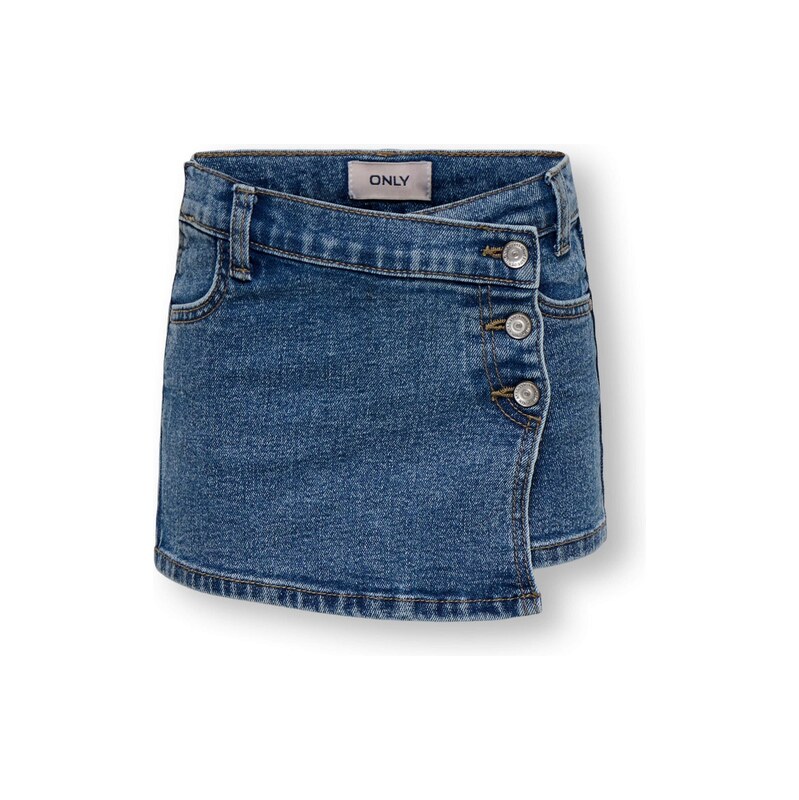 Only Mini Sukňa KMGJENNY modrá denim 69069039
