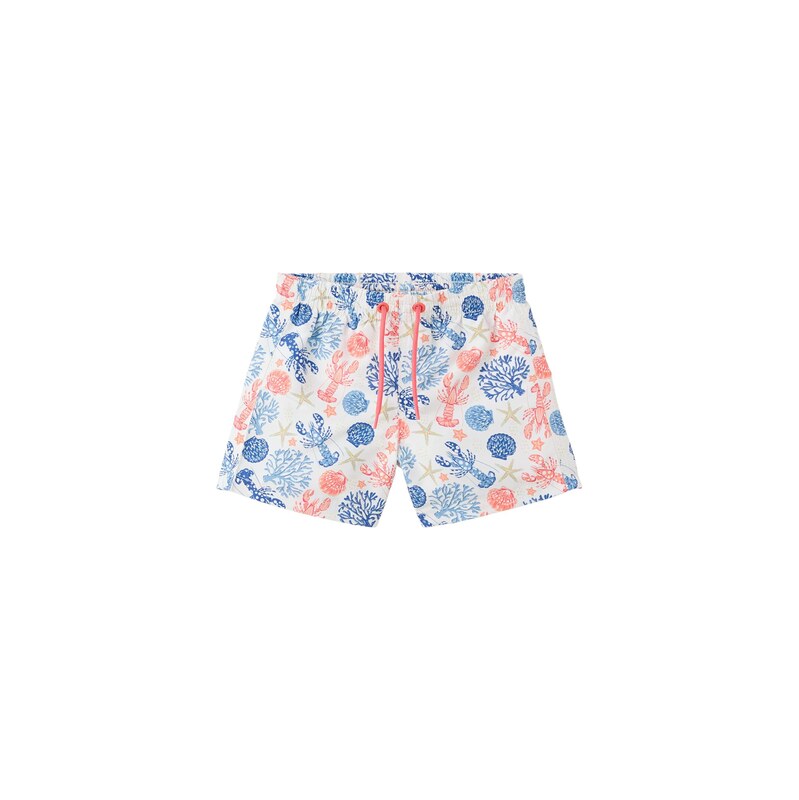 MANGO KIDS Plavecké šortky PORTOBB modrá / oranžová / malinová / 69069203