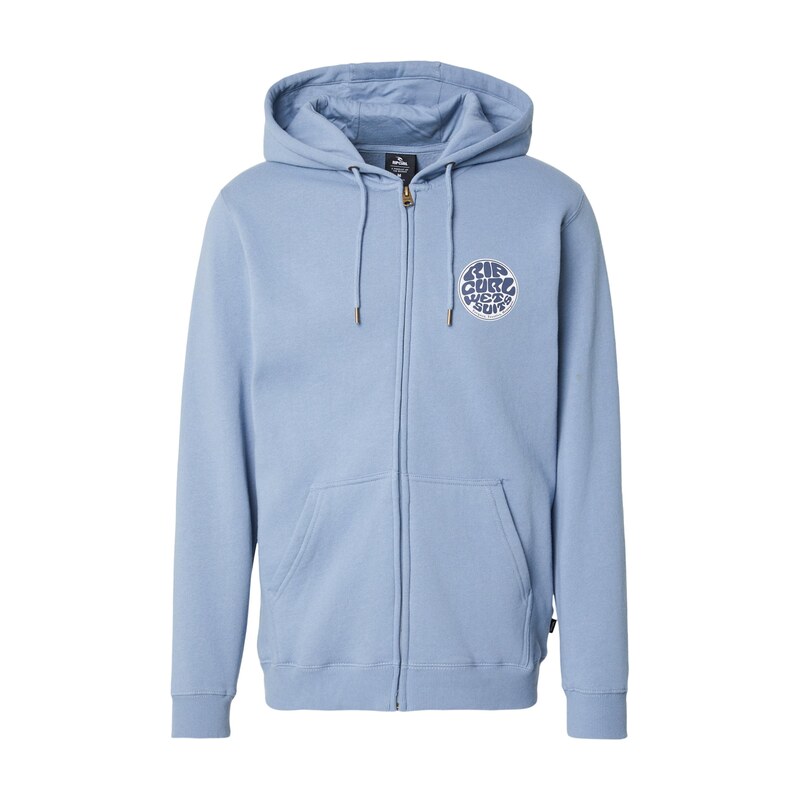 RIP CURL Športová mikina so zipsom WETTIE PASSAGE modrosivá / 69070187