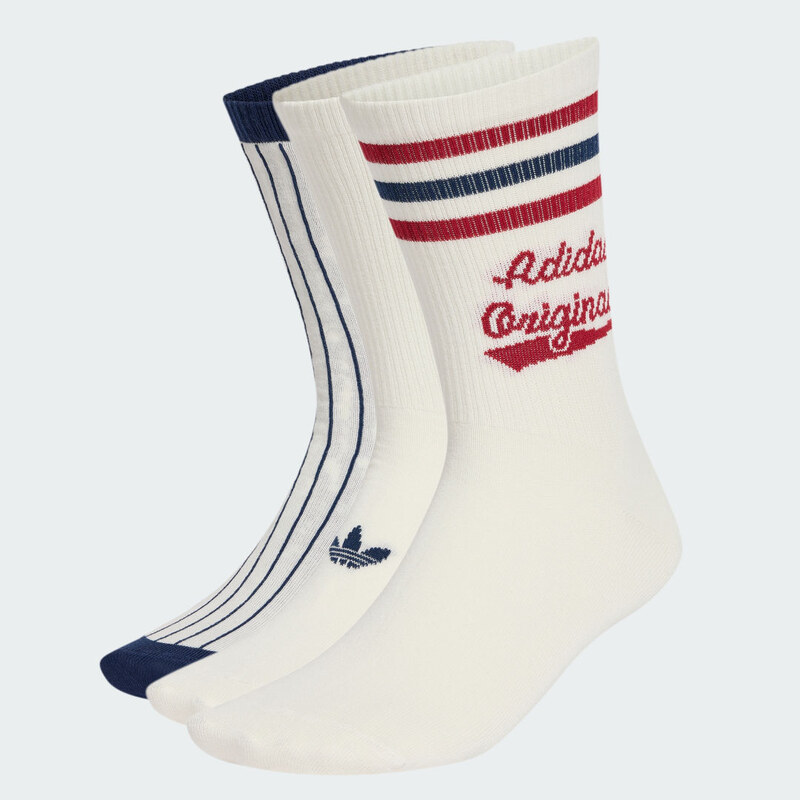 Adidas PONOŽKY RETRO SPORT CREW SOCKS 2 PAIRS 69088732