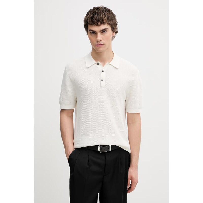 Calvin Klein úpletové polo tričko pánske bavlnené 69087471