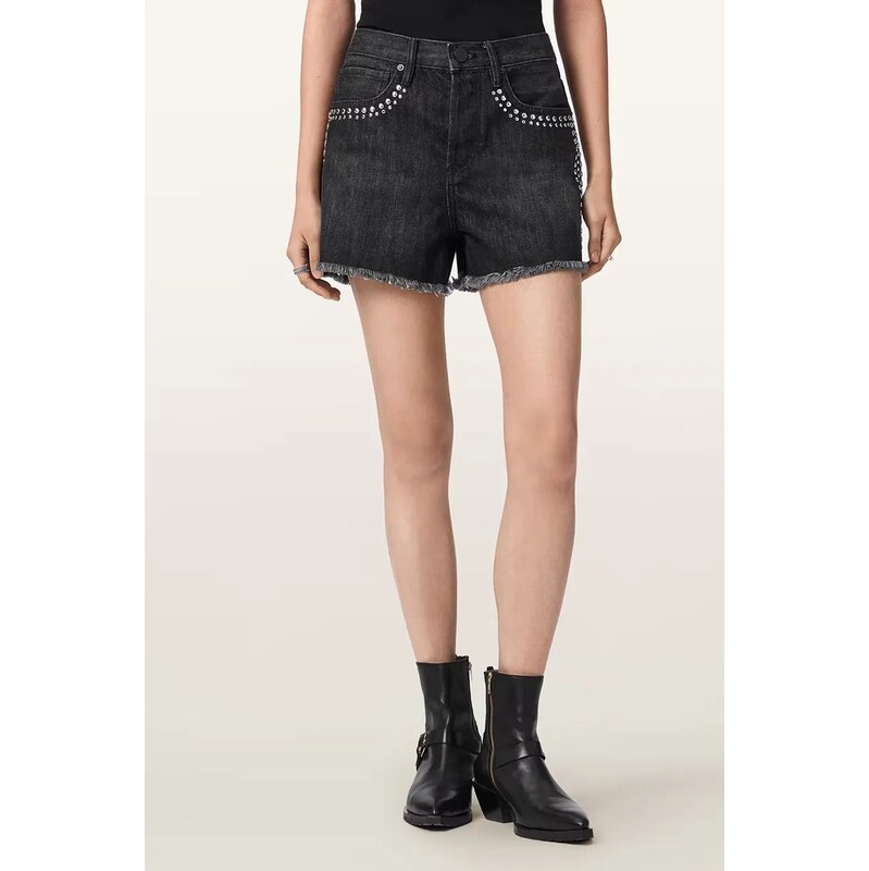 AllSaints šortky dámske rifľové HEIDI 69087550
