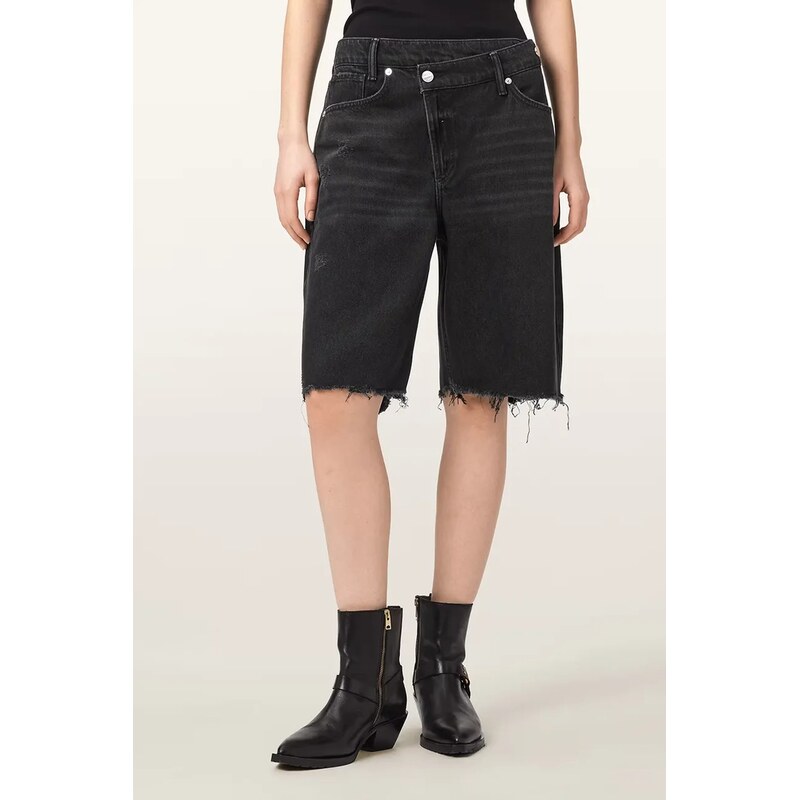 AllSaints šortky dámske rifľové AKI 69087554