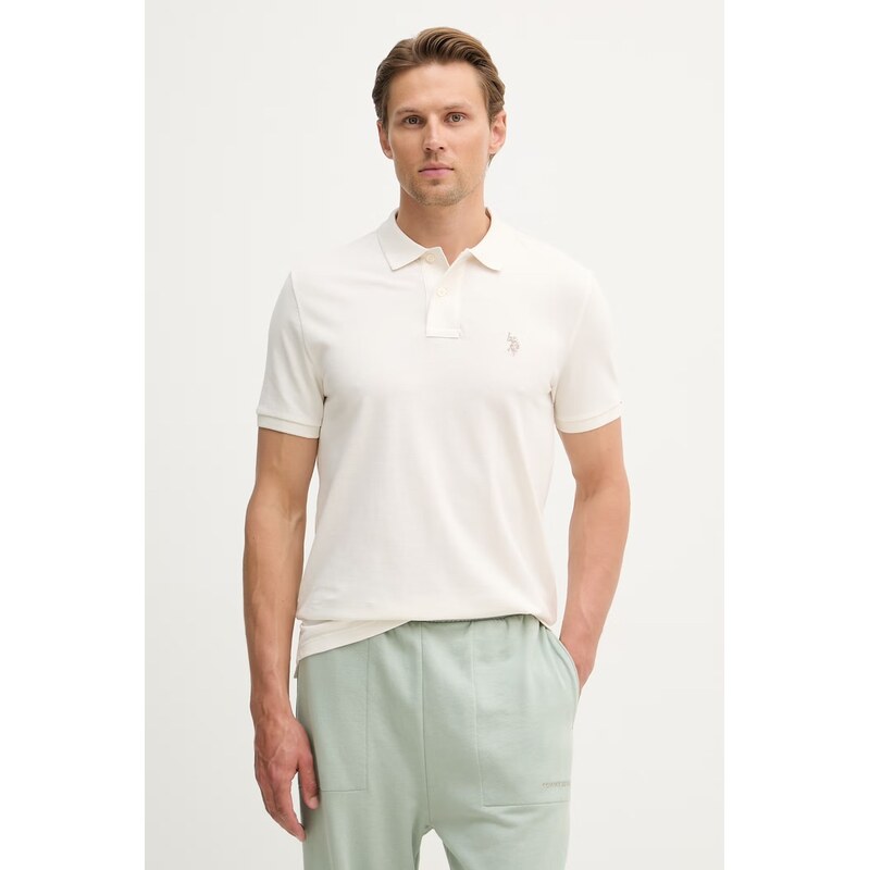 U.S. Polo Assn. polo tričko pánske bavlnené DHM PIQUE 69087655