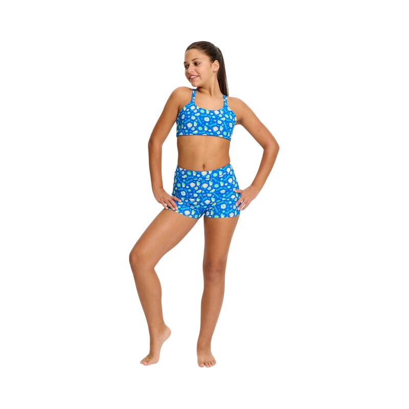 E-shop Dievčenské menštruačné plavky Modibodi Teen Smileyworld Hi Waist
