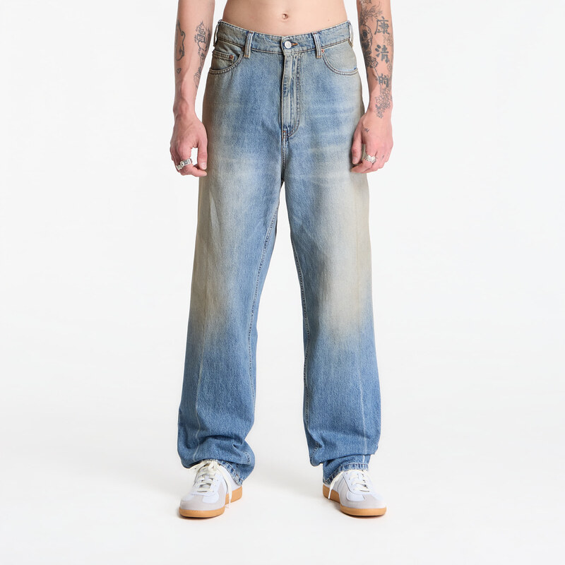 Džínsy MM6 Straight-Leg Jeans Medium Blue 34 69092349