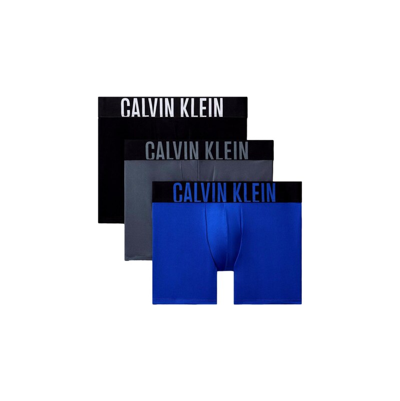 Calvin Klein Underwear Boxerky Intense Power modrá / sivá / čierna / 68641813