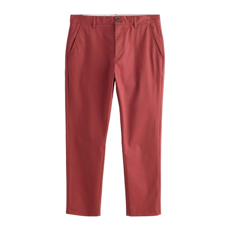 Next Chino nohavice ohnivo červená 69093898