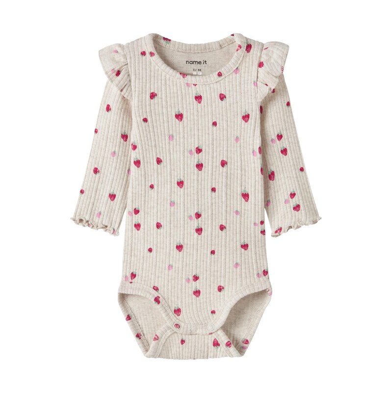 NAME IT Body NBFJELLY purpurová / rosé / biela ako vlna 69094397