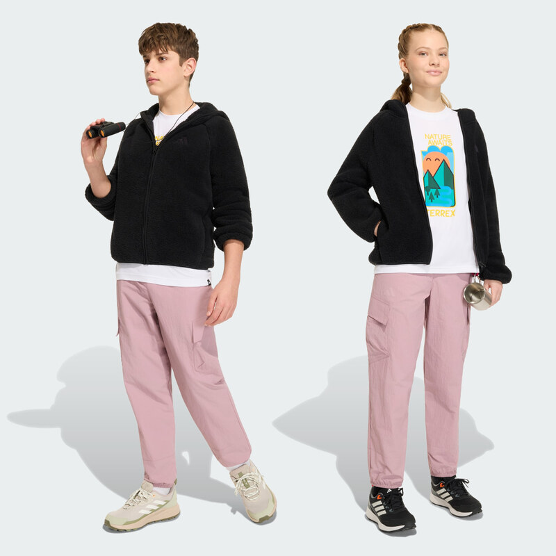 Adidas Detské kapsáčové nohavice Terrex Kids Xploric CLIMA365 69093996