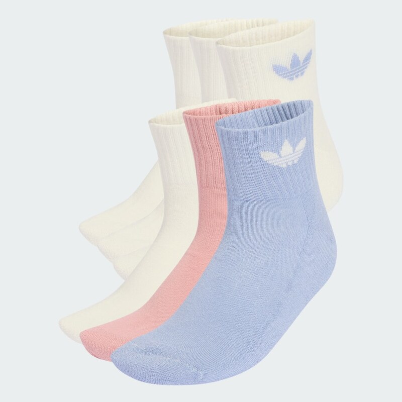 E-shop Adidas Ponožky Mid Ankle (6 párov)