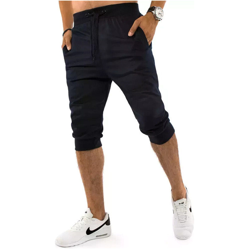FashionStreet pánske tmavomodré teplákové šortky SX1536 69096689
