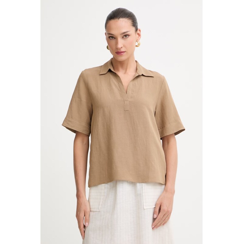 E-shop Marella polo tričko dámske s viskózou Emme by Marella