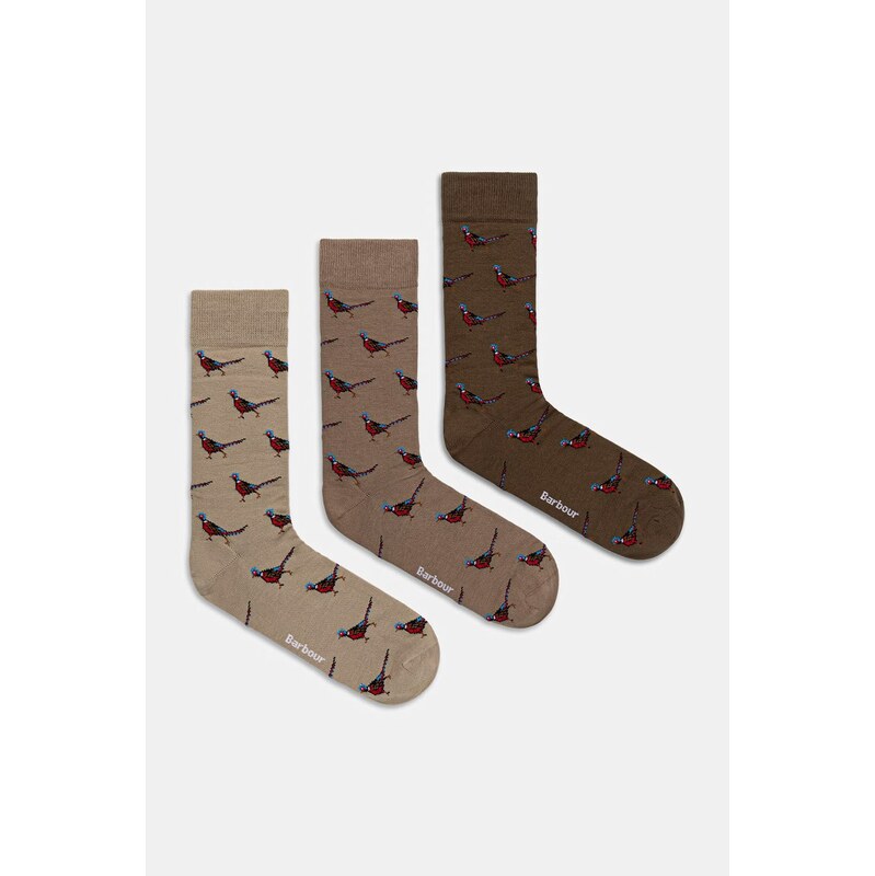 Barbour ponožky pánske 3-pak 69097284