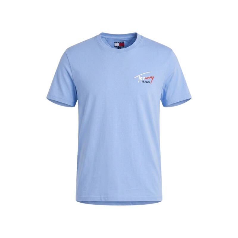 E-shop Pánske Tričko s krátkym rukávom TOMMY HILFIGER Bavlna Podpis lim