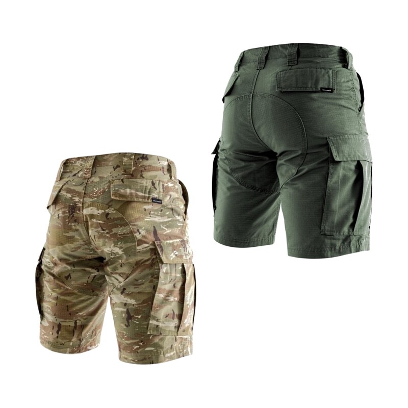 PENTAGON Kraťasy BDU 2.0 olive+ pentacamo (2pack) 69099565