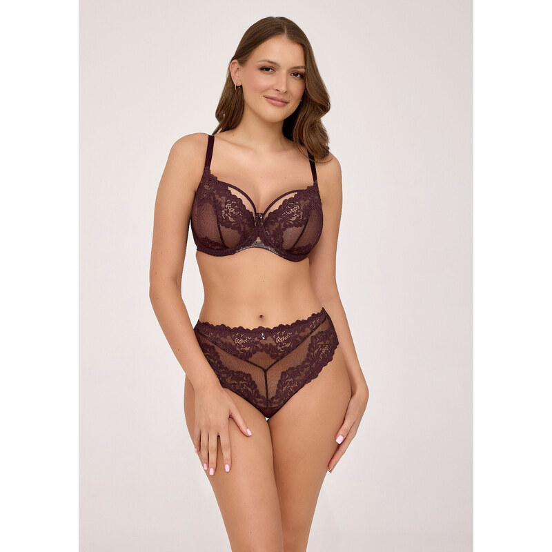 E-shop Figy Ava 2234 Čokoládovo hnedá S-3XL