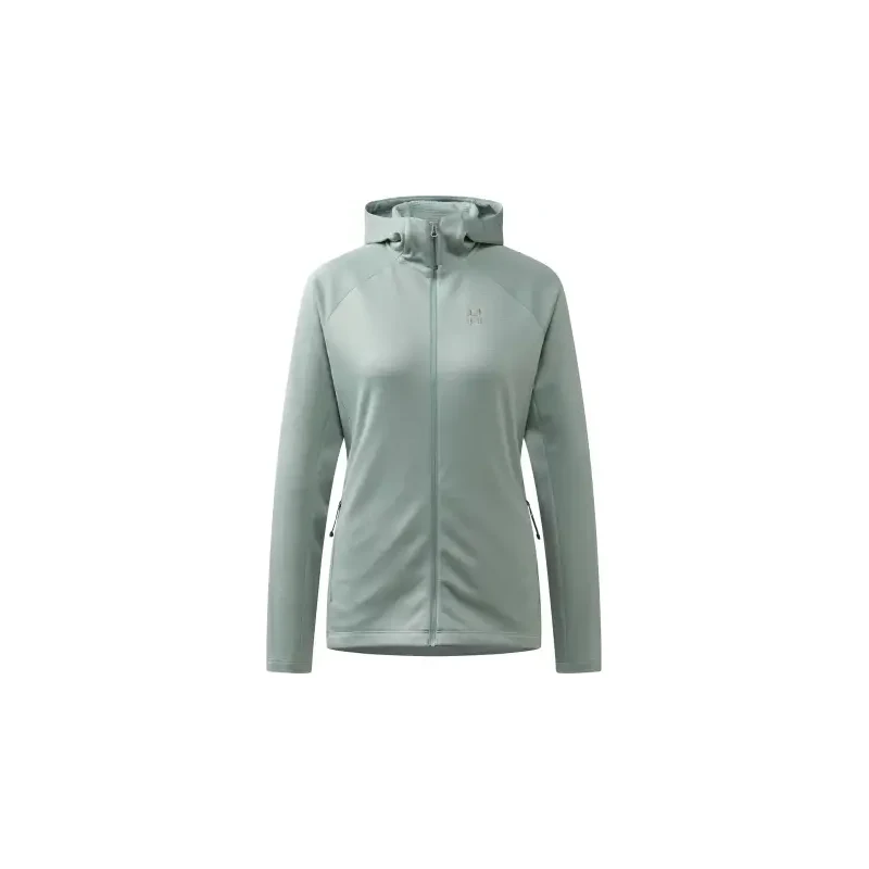 Haglöfs Korp Mid Hood dámska mikina Dew Green vel. M 69112022