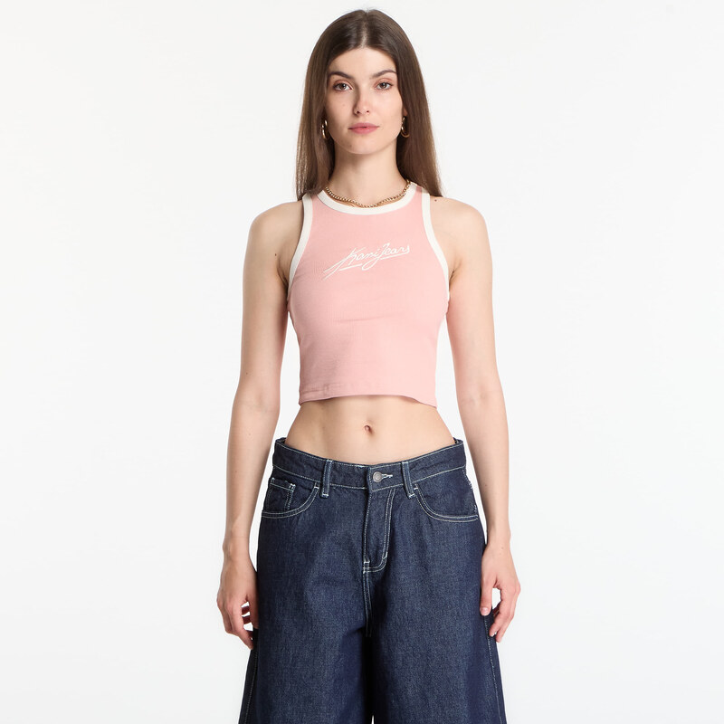 Karl Kani Kani Jeans Rib Racer Top Pink XS 69139893