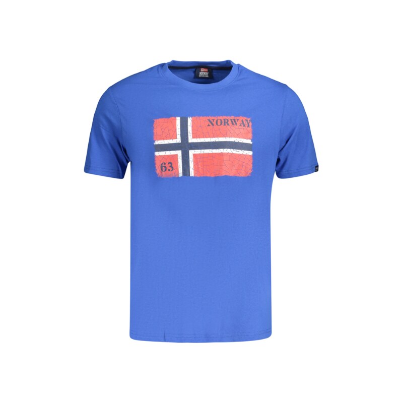 Pánske Tričko s krátkym rukávom NORWAY 1963 Logo - modrá 69117893