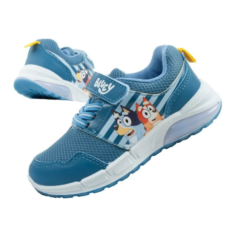 E-shop Detské športové tenisky Leomil Bluey ľahké tenisky na suchý zips