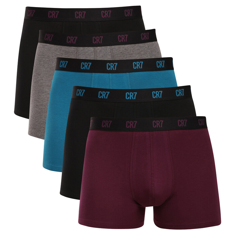 5PACK pánske boxerky CR7 viacfarebné (8125-49-2359) 68736430