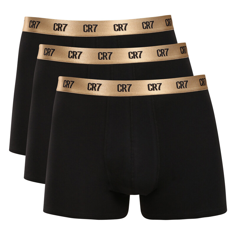 3PACK pánske boxerky CR7 čierné (8100-49-2768) 68736437