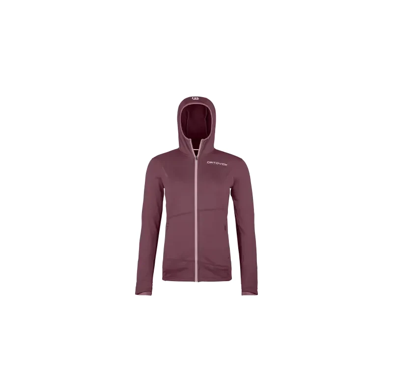 E-shop Ortovox Fleece Light Hoody dámska mikina Chestnut vel. S