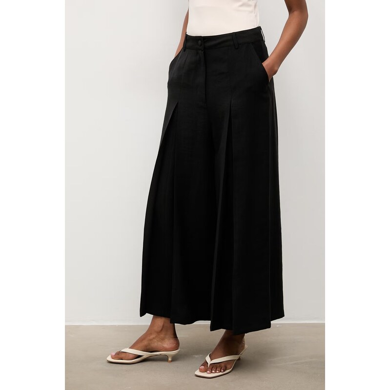 E-shop Answear.LAB nohavice culottes dámske s lyocellom