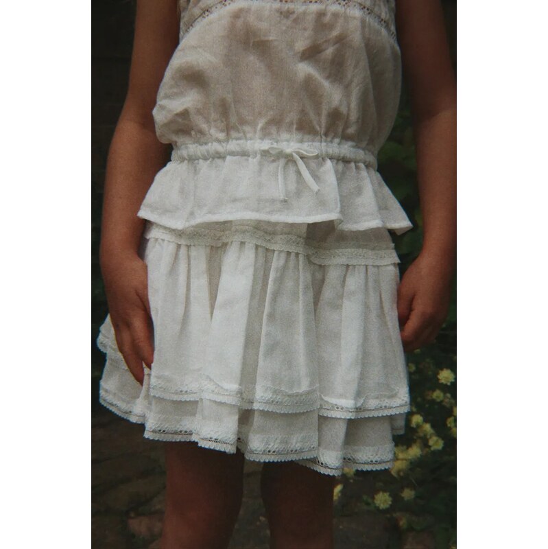 Konges Sløjd sukňa bavlnená MORA SKIRT GOTS 69134106