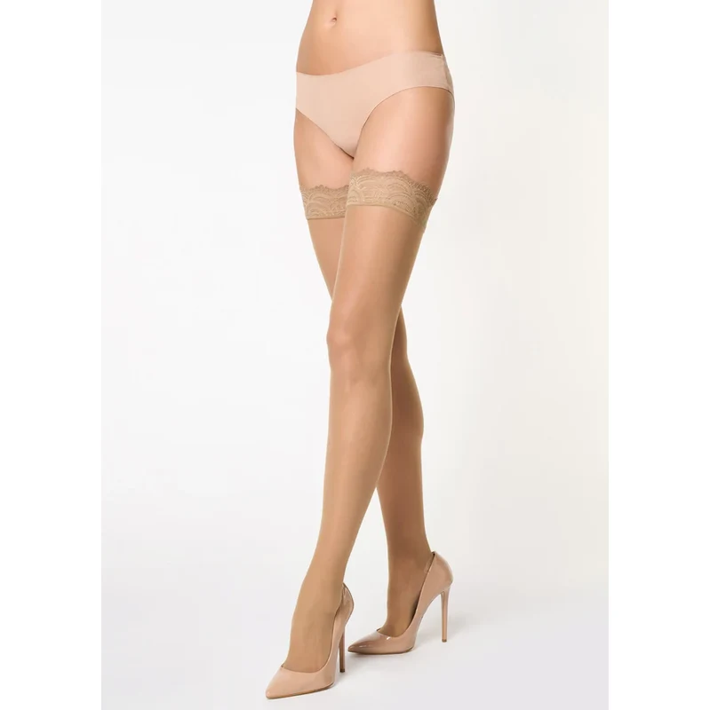 Kompresívne samodržky BENESSERE & BELLEZZA 70 DEN Golden Lady 69135015