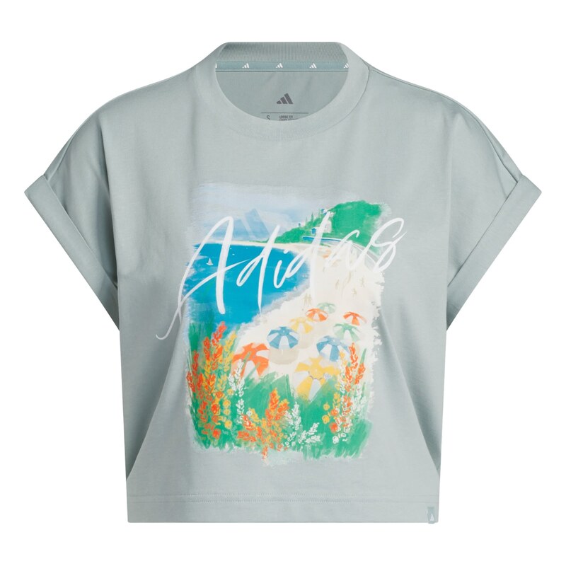 E-shop ADIDAS SPORTSWEAR Funkčné tričko Summer Romance modrá /