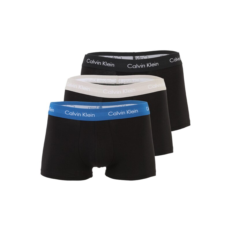 Calvin Klein Underwear Boxerky modrá / sivobéžová / čierna / šedobiela 28943633