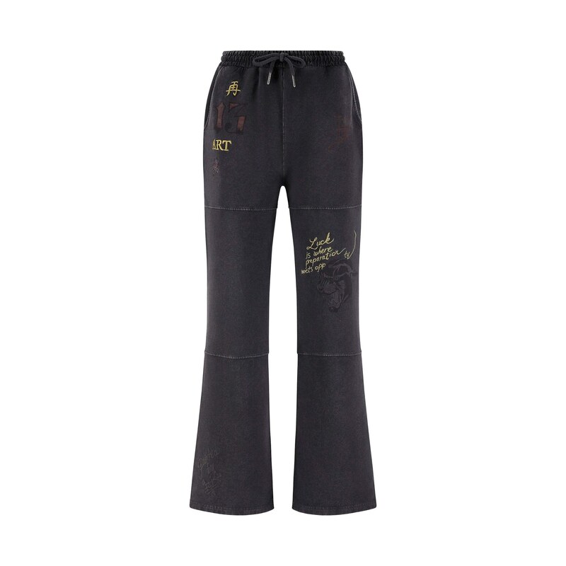 E-shop Ed Hardy Športové nohavice čierna
