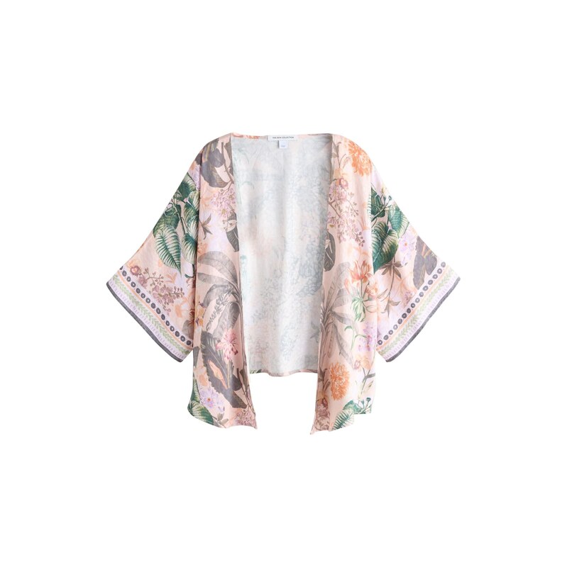 E-shop Next Kimono telová / zelená / rosé