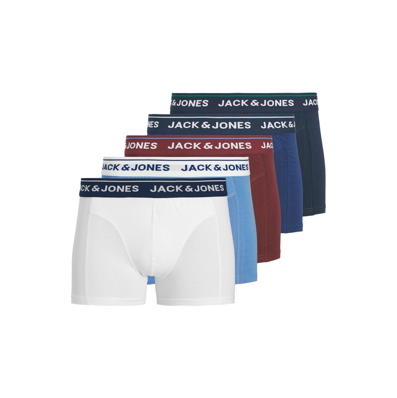 JACK & JONES Boxerky JACBRANCO modrá / námornícka modrá / svetlomodrá 69139661