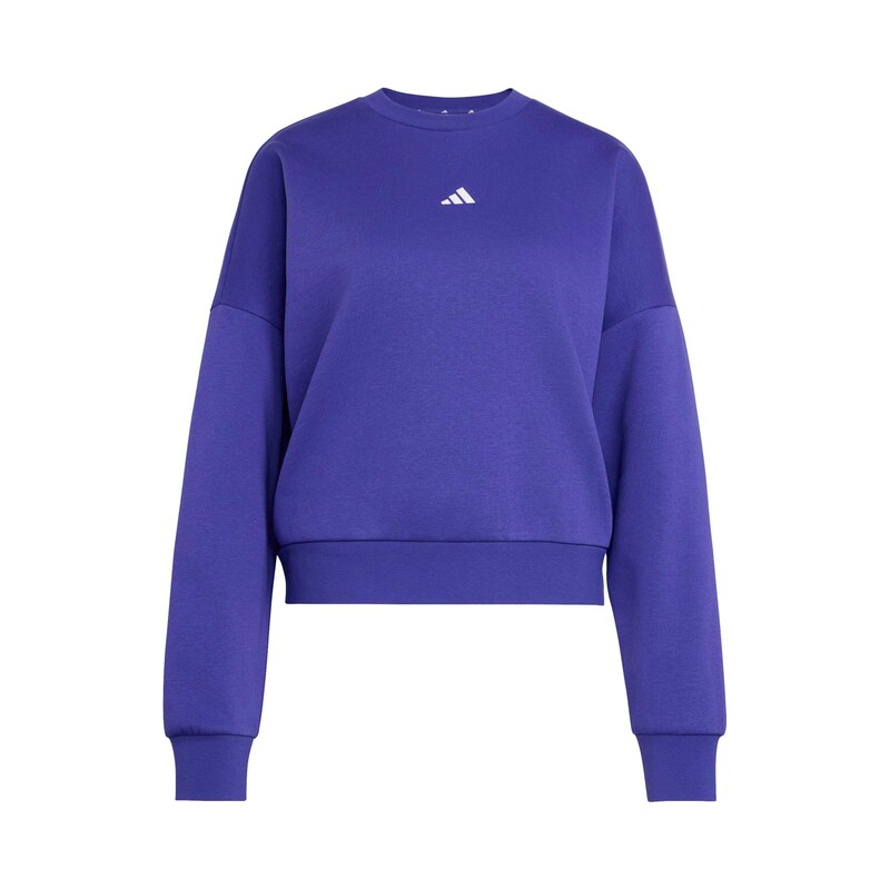 E-shop ADIDAS SPORTSWEAR Športová mikina tmavofialová / biela