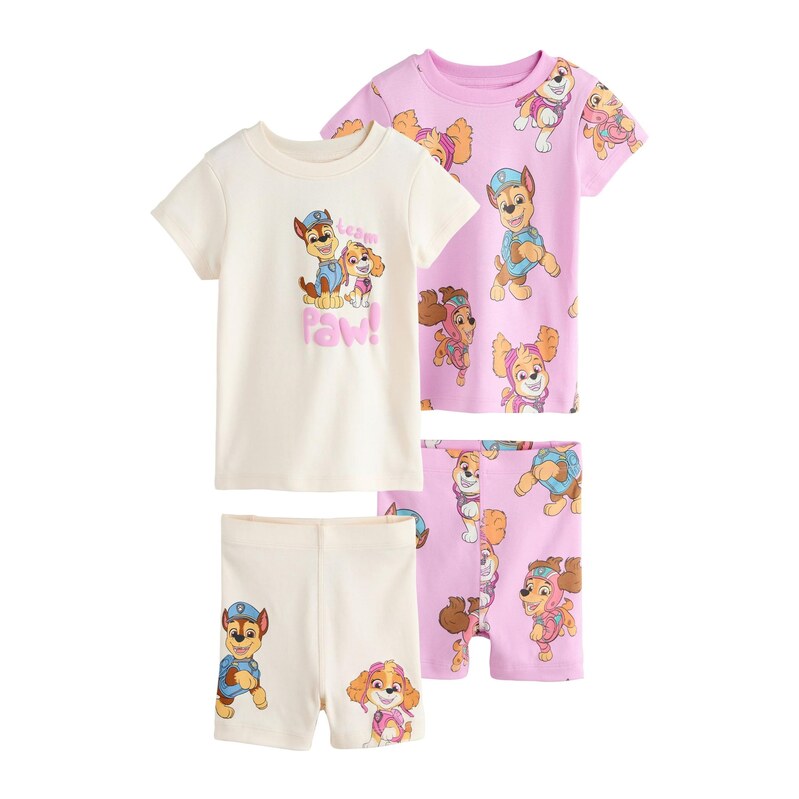 Next Pyžamo Paw Patrol žltohnedá / hnedá / ružová / biela 69161181