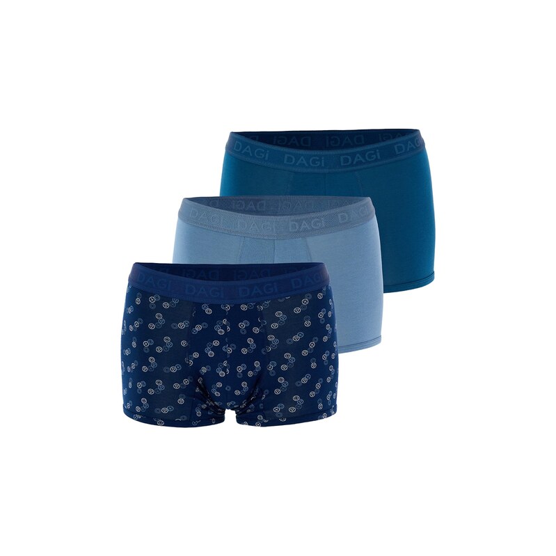 Dagi Boxerky modrá / námornícka modrá 69161309